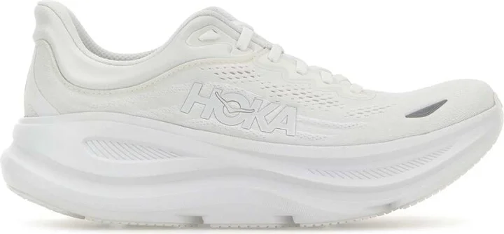 White Mesh Bondi 9 Sneakers
