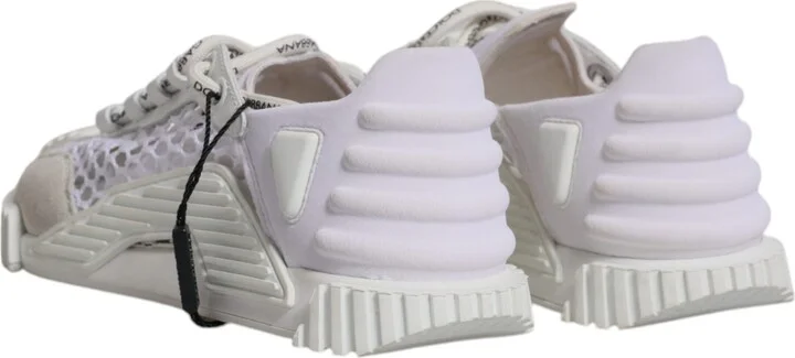 White Mesh NS1 Low Top Sports Sneaker Women's Shoes (Pre-Owned) - Image 5