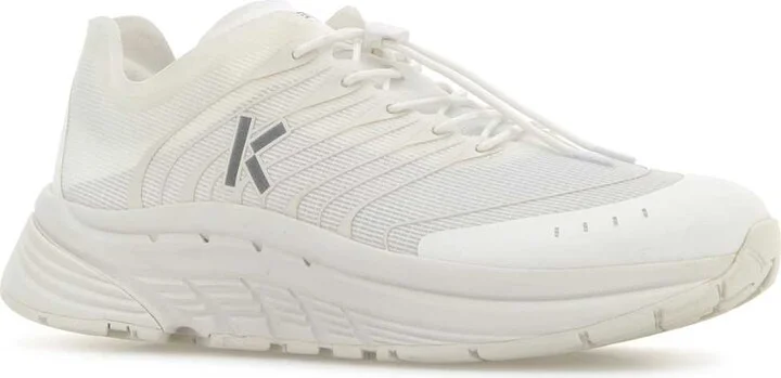 White Mesh Pace 2.0 Sneakers - Image 2