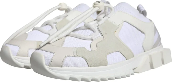 White Mesh Sorrento Trekking Sneakers Men's Shoes (Pre-Owned) - Image 3