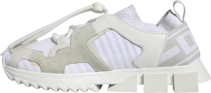 White Mesh Sorrento Trekking Sneakers Men's Shoes (Pre-Owned) - Image 5