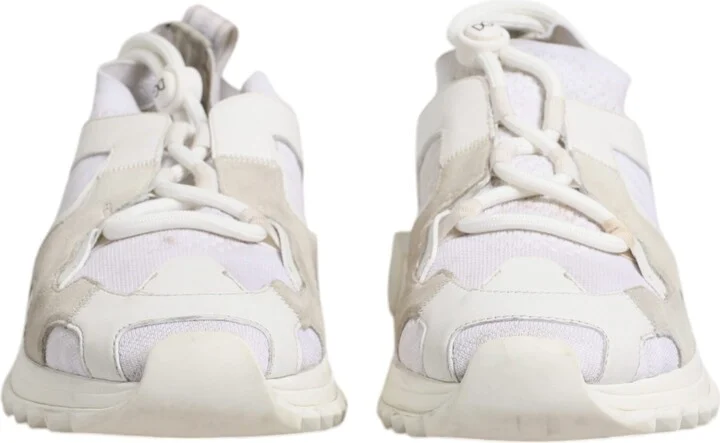 White Mesh Sorrento Trekking Sneakers Men's Shoes (Pre-Owned) - Image 2