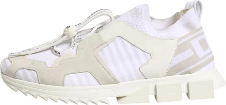 White Mesh Sorrento Trekking Sneakers Men's Shoes (Pre-Owned) - Image 6