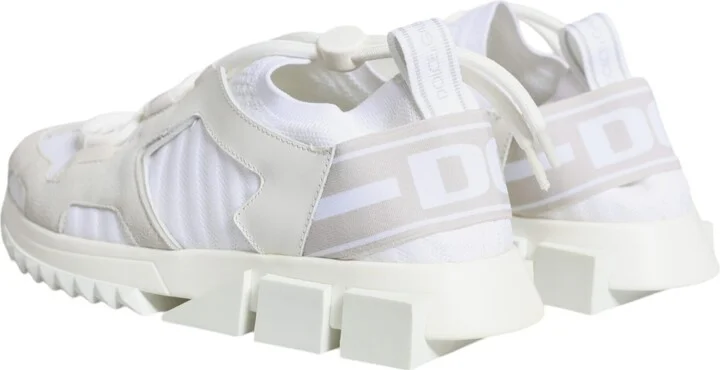 White Mesh Sorrento Trekking Sneakers Women's Shoes (Pre-Owned) - Image 5