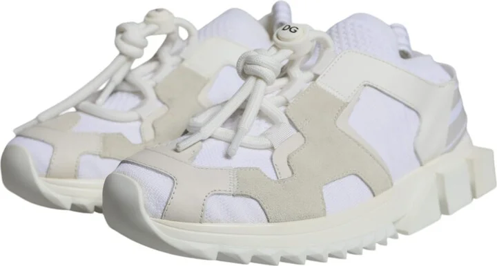 White Mesh Sorrento Trekking Sneakers Women's Shoes (Pre-Owned) - Image 3