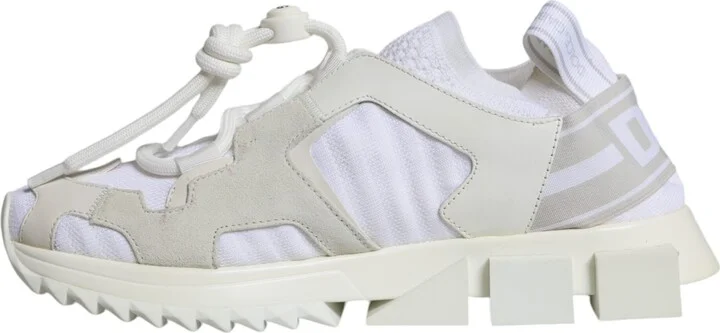 White Mesh Sorrento Trekking Sneakers Women's Shoes (Pre-Owned) - Image 5