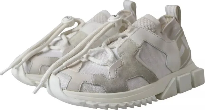 White Mesh Sorrento Trekking Sneakers Women's Shoes (Pre-Owned) - Image 4