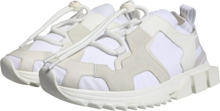 White Mesh Sorrento Trekking Sneakers Women's Shoes (Pre-Owned) - Image 3