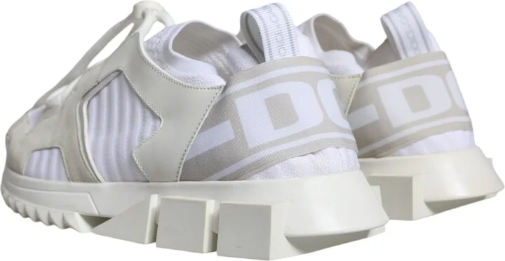 White Mesh Sorrento Trekking Sneakers Women's Shoes (Pre-Owned) - Image 4