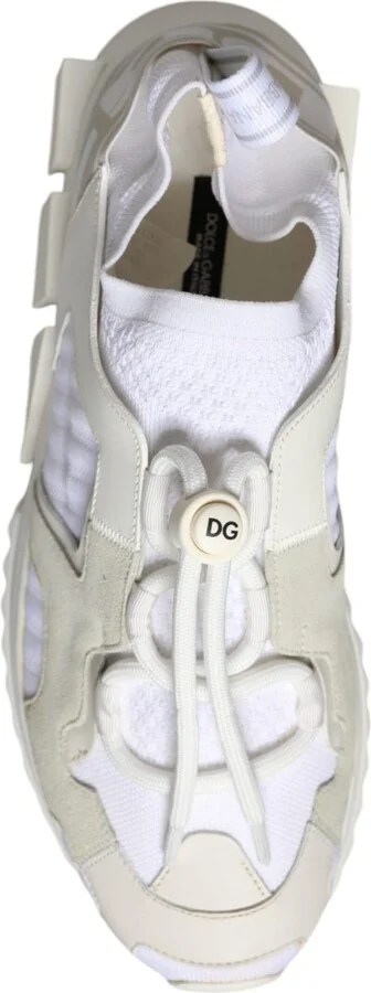 White Mesh Sorrento Trekking Sneakers Women's Shoes (Pre-Owned) - Image 6