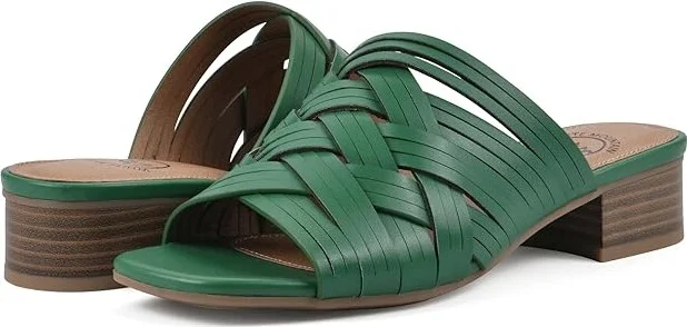 White Mountain Alluvia Women's Sandals Classic Green/Smooth : 7 M, Synthetic