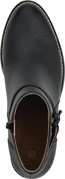 White Mountain Althorn Women's Boots Black : 6 M, Leather - Image 2