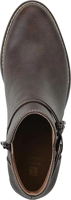 White Mountain Althorn Women's Boots Mid Brown : 6 M, Leather - Image 2