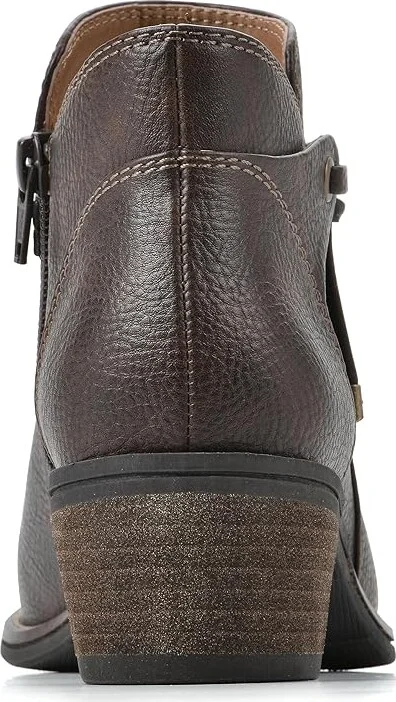 White Mountain Althorn Women's Boots Mid Brown : 6 M, Leather - Image 4