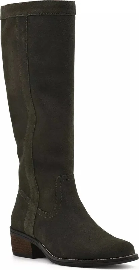 Army Green Suede