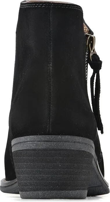 White Mountain Altos Women's Boots Black Suede : 6.5 M - Image 4
