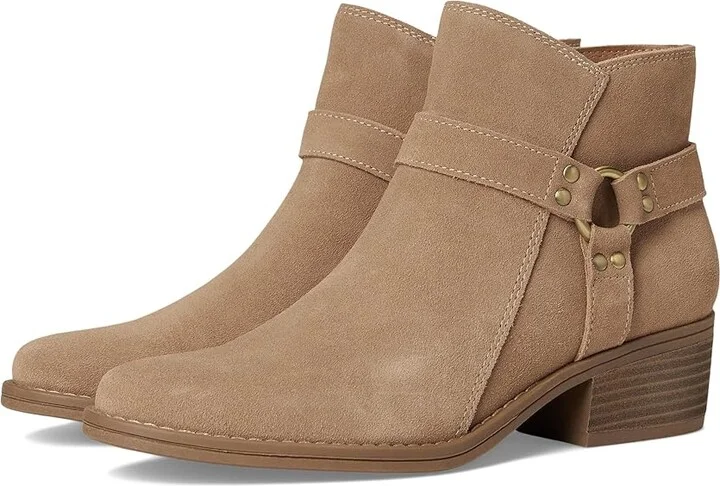 White Mountain Altossa Women's Boots Beachwood/Suede : 10 B - Medium, Leather
