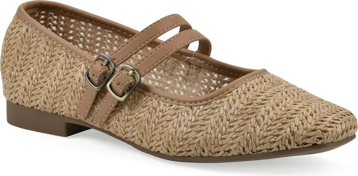 White Mountain Bocage Mary Jane Ballet Flat