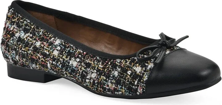 White Mountain Bocci Ballet Flat