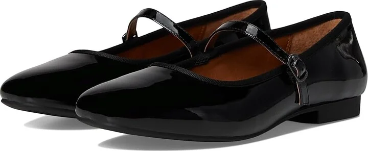 White Mountain Boch Women's Flat Shoes Black/Patent : 8.5 B - Medium