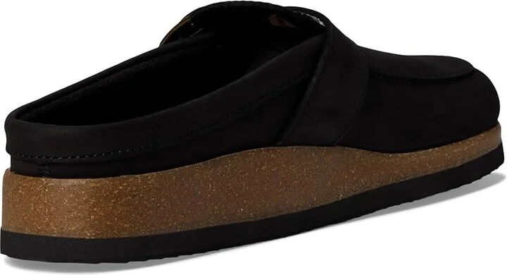 White Mountain Bueno Women's Clog Shoes Black : 6 M, Suede - Image 4