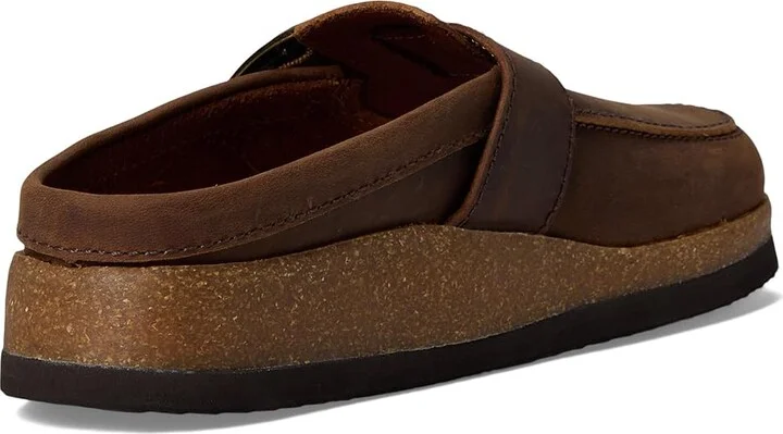 White Mountain Bueno Women's Clog Shoes Brown : 5 M, Suede - Image 4