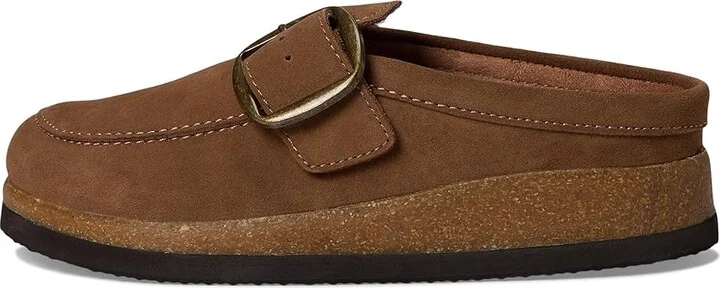 White Mountain Bueno Women's Clog Shoes Chestnut Suede : 6 M - Image 6