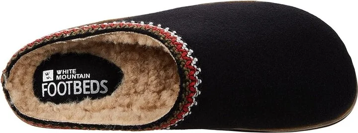White Mountain Bundle Up Women's Shoes Black/Fabric : 6 M, Textile - Image 2