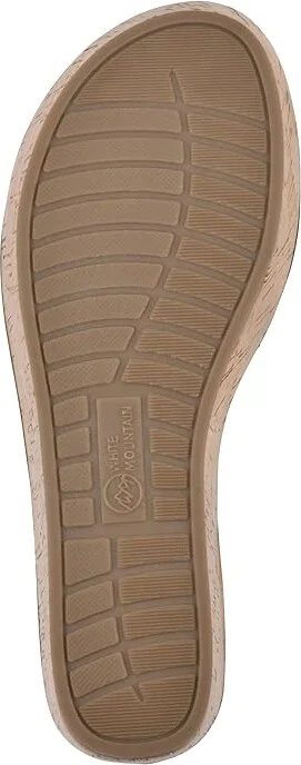 White Mountain Charges Woven Women's Sandals Classic Green/Smooth : 8.5 B - Medium, Leather - Image 3