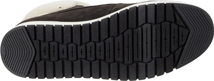 White Mountain Cozy Women's Lace-up Boots Black/Fabric : 7.5 W, Synthetic - Image 3