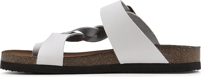 White Mountain Crawford Women's Shoes White : 6 M, Leather - Image 3