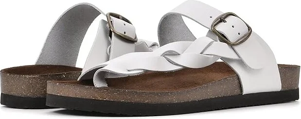 White Mountain Crawford Women's Shoes White : 6 M, Leather