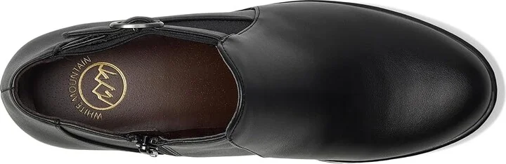 White Mountain Cuisine Women's Boots Black/Smooth : 7 B - Medium, Textile - Image 2