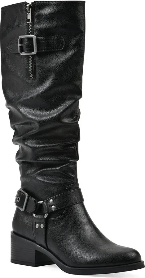 White Mountain Cushion Riding Boot