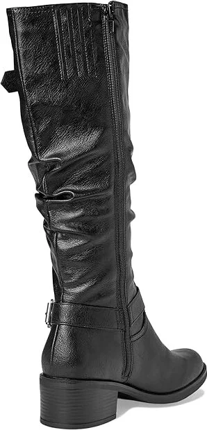 White Mountain Cushion Women's Boots Black/Smooth : 8 B - Medium, Textile - Image 4
