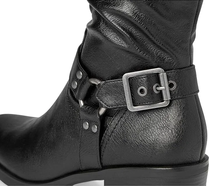 White Mountain Cushion Women's Boots Black/Smooth : 8 B - Medium, Textile - Image 7