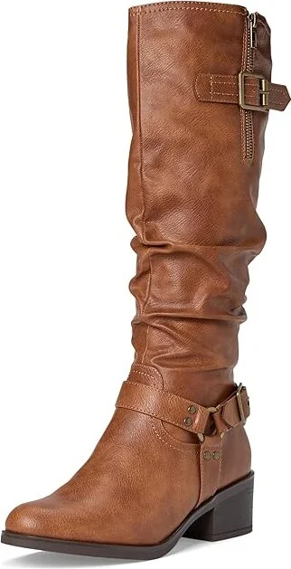 White Mountain Cushion Women's Boots Dark Natural/Smooth : 6.5 B - Medium, Textile - Image 5