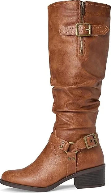 White Mountain Cushion Women's Boots Dark Natural/Smooth : 6.5 B - Medium, Textile - Image 6
