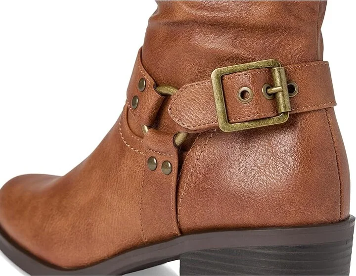 White Mountain Cushion Women's Boots Dark Natural/Smooth : 6.5 B - Medium, Textile - Image 7