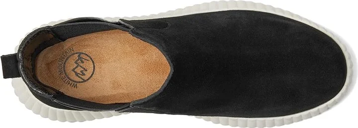 White Mountain Dignify Women's Boots Black/Suede : 8 B - Medium, Leather/Textile - Image 2