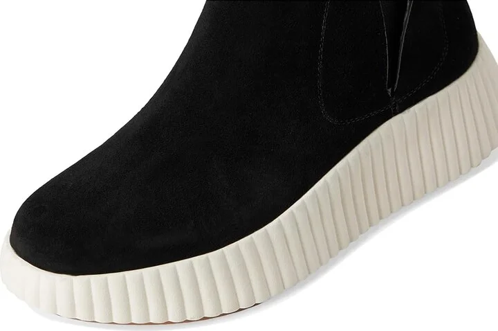 White Mountain Dignify Women's Boots Black/Suede : 8 B - Medium, Leather/Textile - Image 7