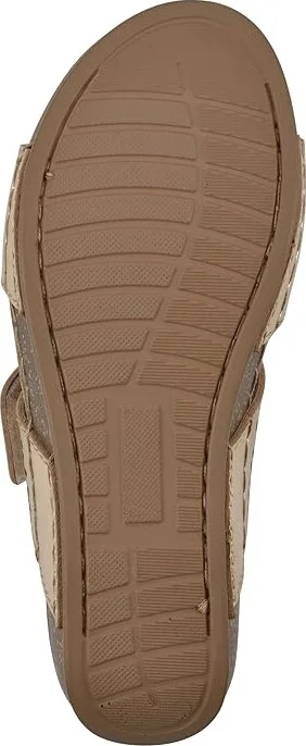 White Mountain Ferula Women's Sandals Antique/Gold Leather : 9.5 M - Image 3