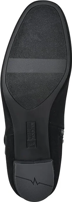 White Mountain Freckly Women's Boots Black Fabric : 7 M, Synthetic/Textile - Image 3