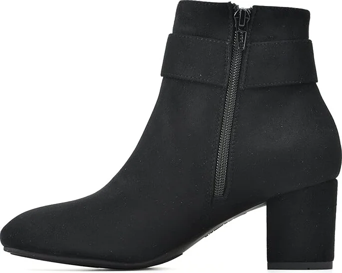 White Mountain Freckly Women's Boots Black Fabric : 7 M, Synthetic/Textile - Image 5