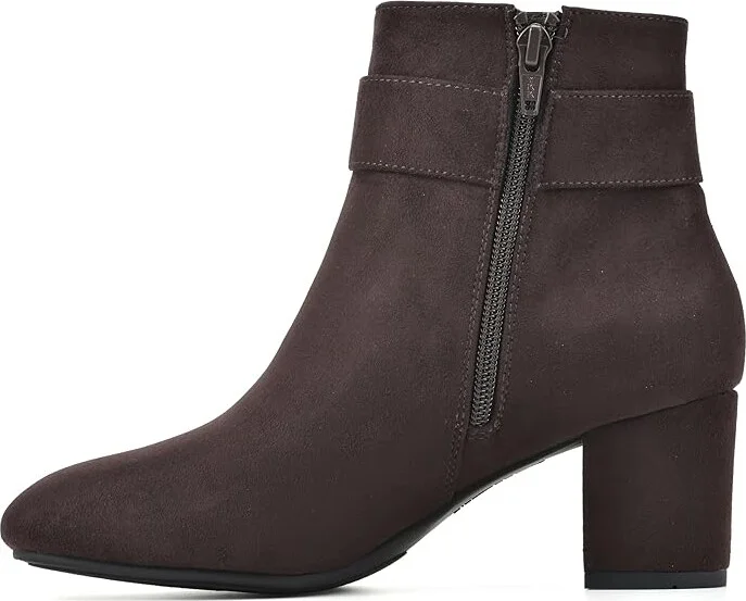 White Mountain Freckly Women's Boots Dark Brown Fabric : 6 M, Synthetic/Textile - Image 5