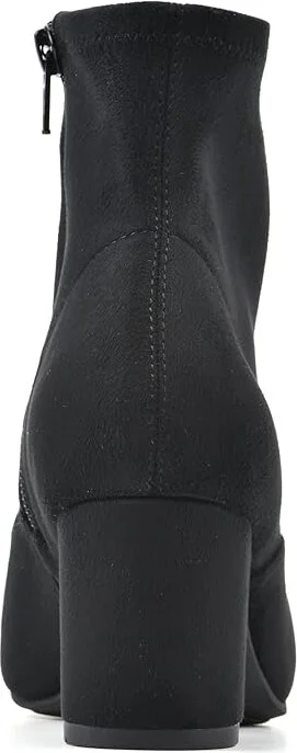 White Mountain Freshly Women's Boots Black Fabric : 6 M, Synthetic/Textile - Image 4