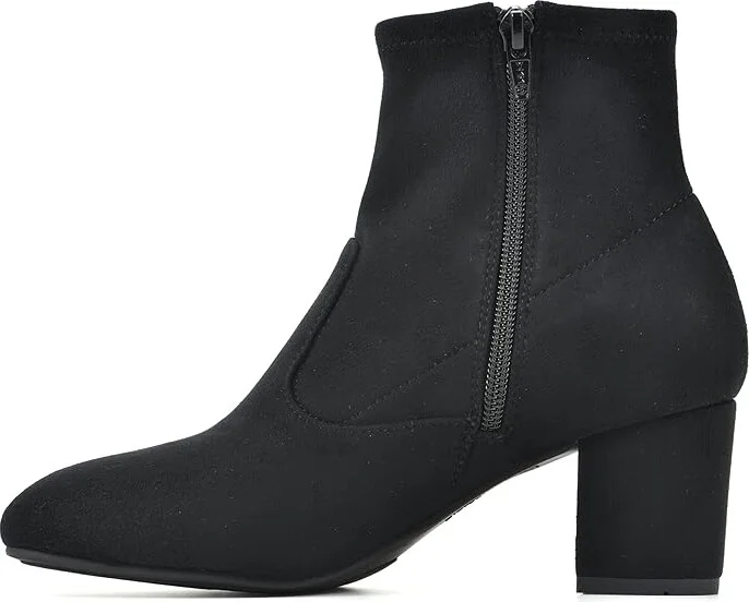 White Mountain Freshly Women's Boots Black Fabric : 6 M, Synthetic/Textile - Image 5