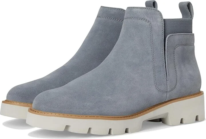 White Mountain Glassie Women's Boots Blue Raspberry/Suede : 7 B - Medium, Leather/Rubber/Textile