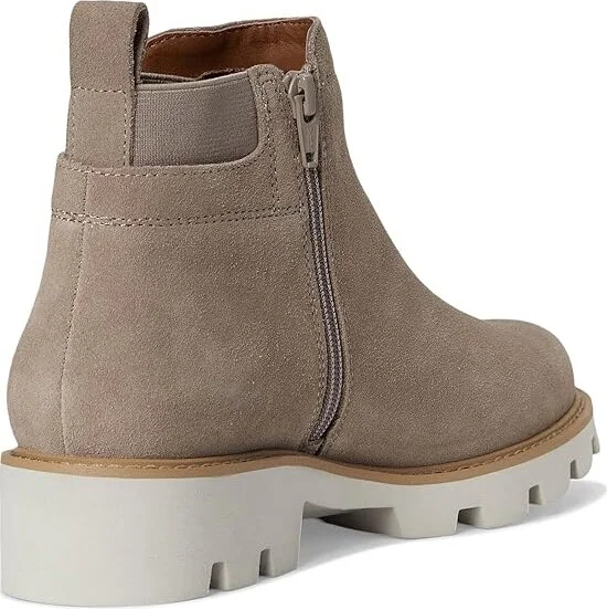 White Mountain Glassie Women's Boots Sand/Suede : 6.5 B - Medium, Leather/Rubber/Textile - Image 4
