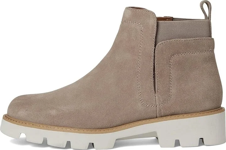 White Mountain Glassie Women's Boots Sand/Suede : 6.5 B - Medium, Leather/Rubber/Textile - Image 6
